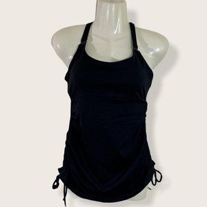 Sweat & milk Womens Swim top  Size: S  Workout Nursing Top Black